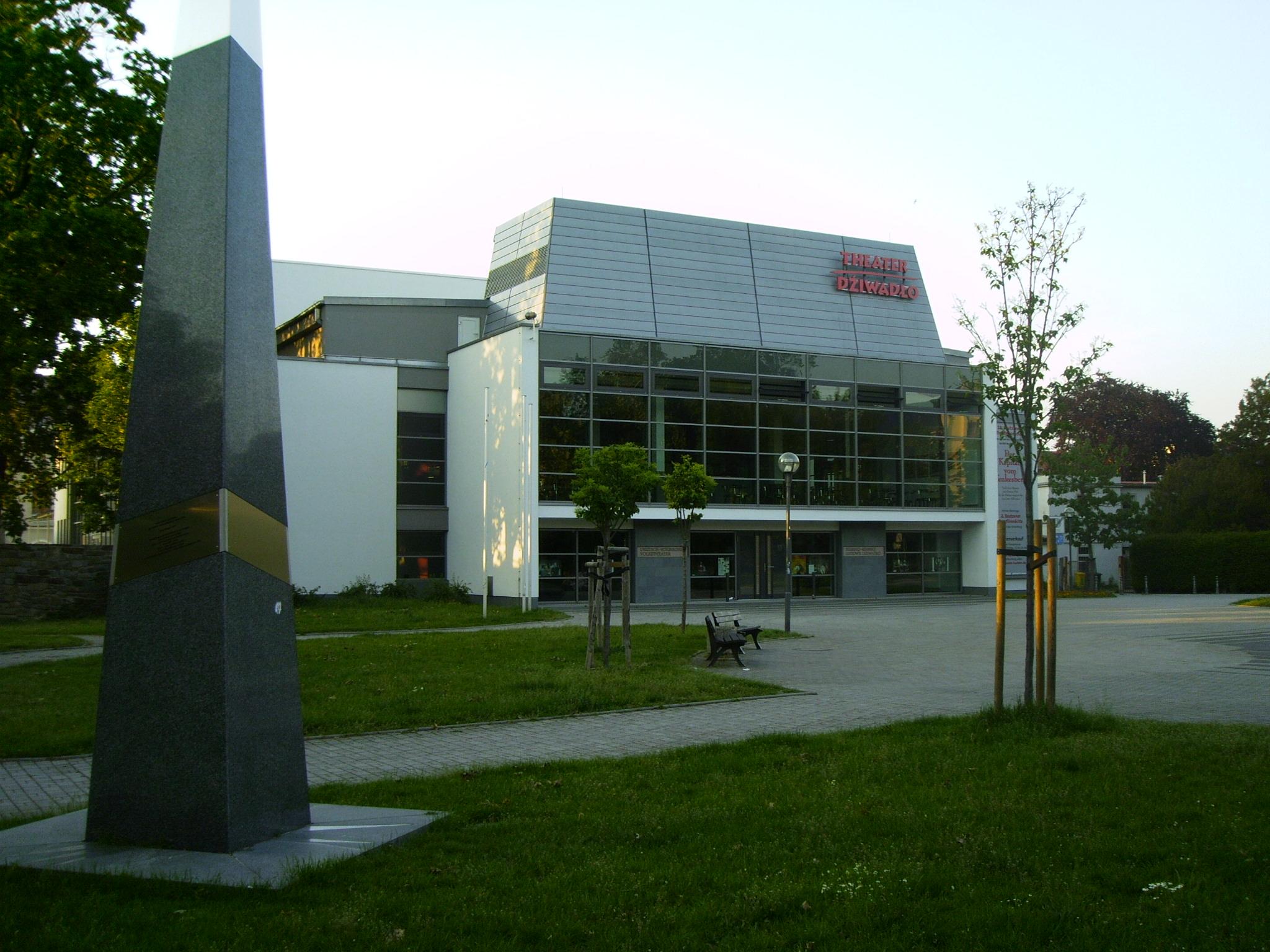 Deutsch-Sorbisches Volkstheater in Bautzen in Sachsen, Deutschland.