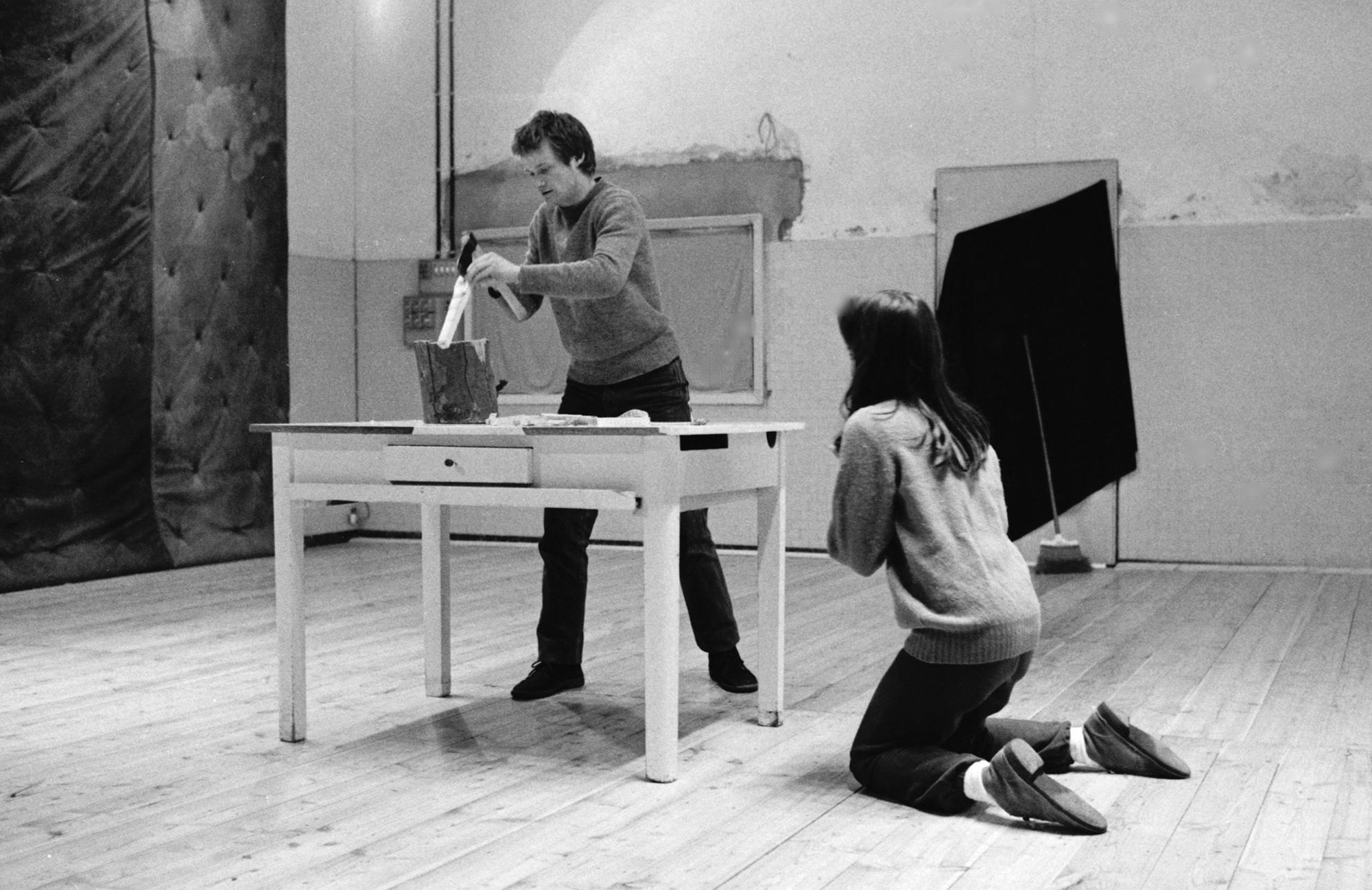 Workshop beim Teatro Nucleo, 1982