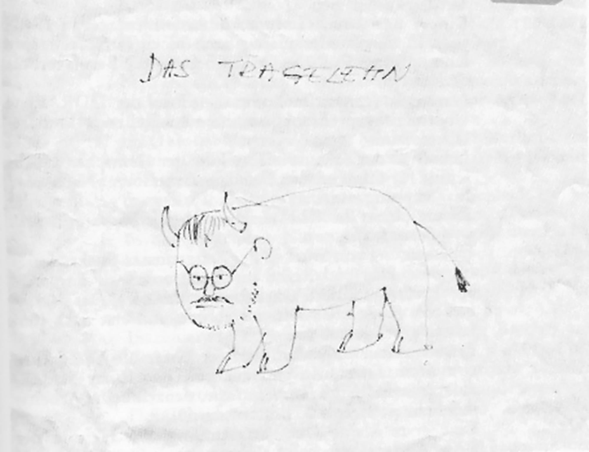Das Tragelehn – Zeichnung 1980