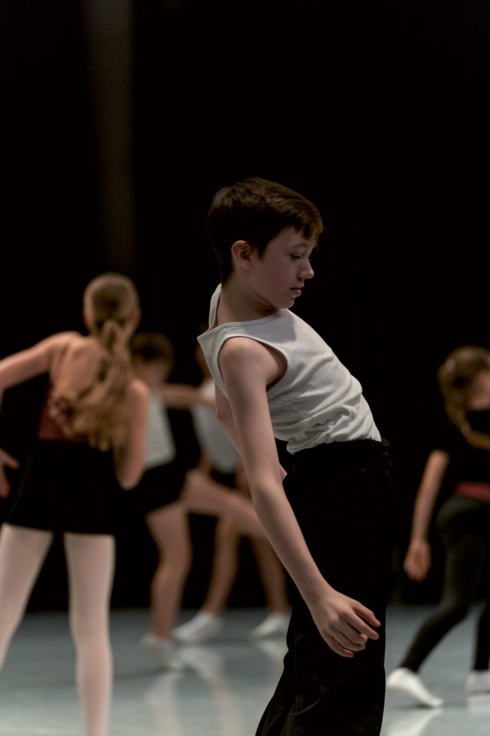 „Stunde des Tanzes“, Projekt der Orientierungs- und Nachwuchsförderklassen, Vorstellung im Rahmen der Schulkonzerte, PHfT Dresden, 2024