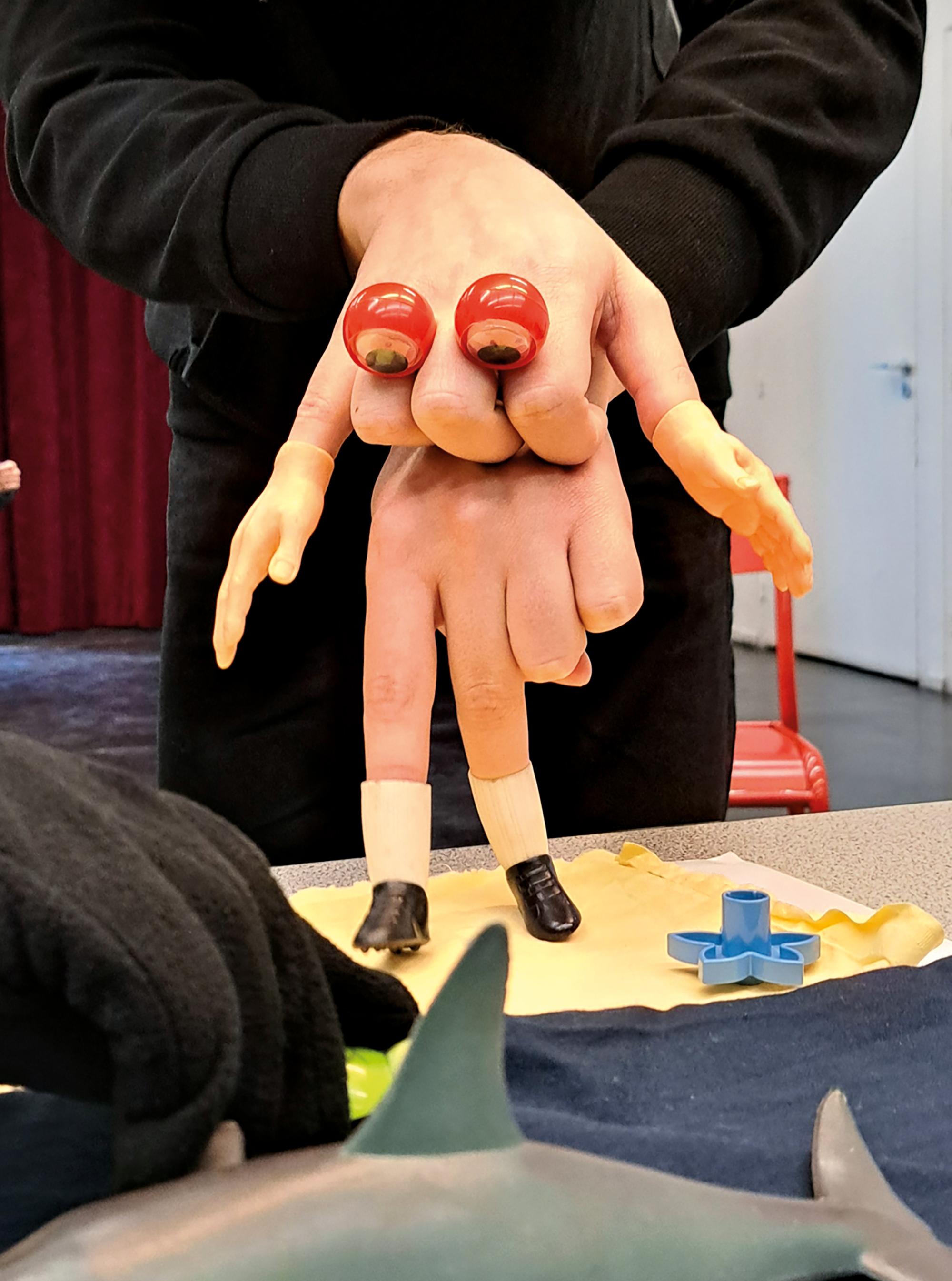 Figurentheater-Workshop, Universität Paris VIII.