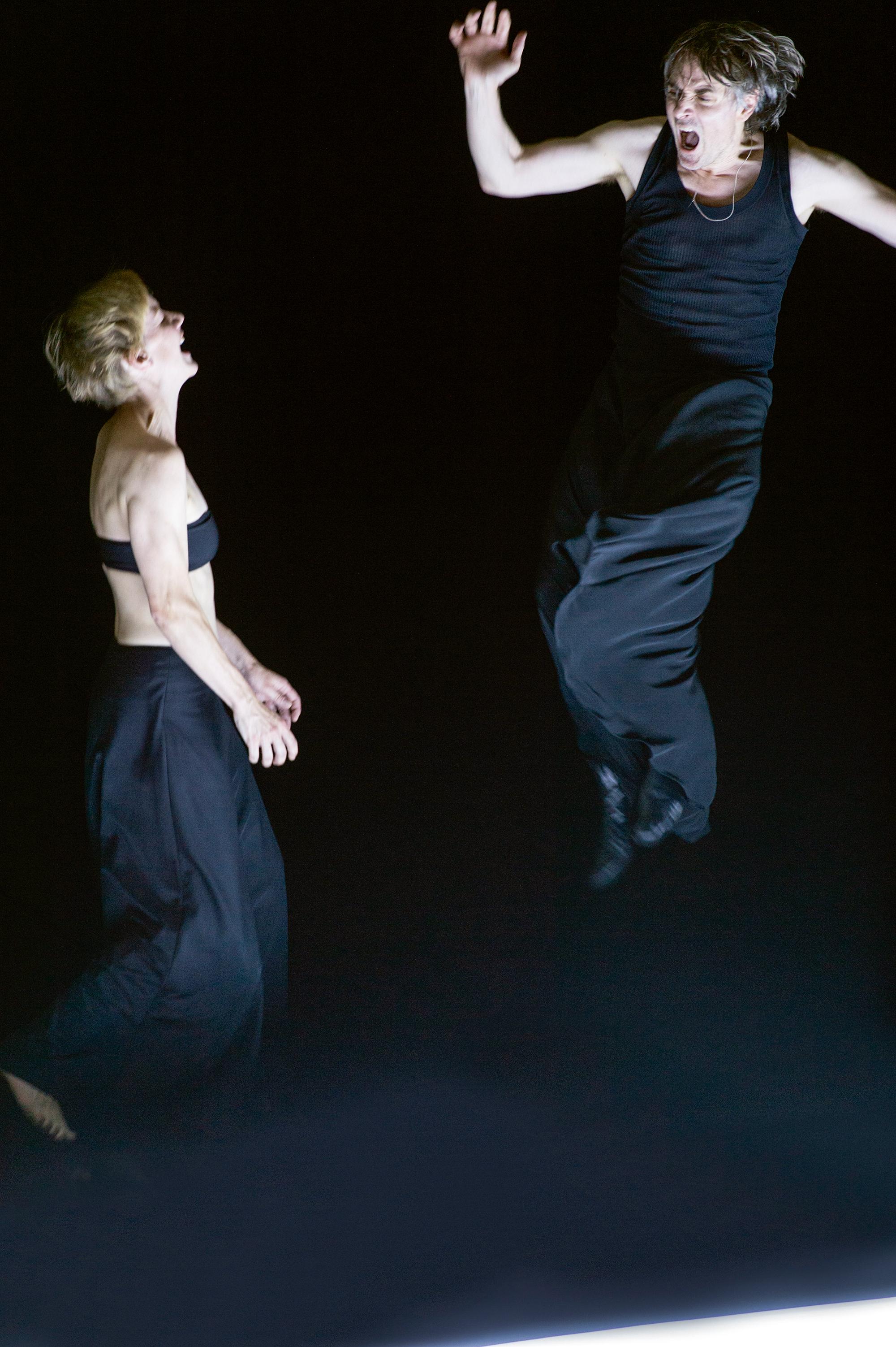 Sandra Hüller und Jens Harzer in „Penthesilea“ von Heinrich von Kleist, Bearbeitung von Vasco Boenisch in der Regie von Johan Simons