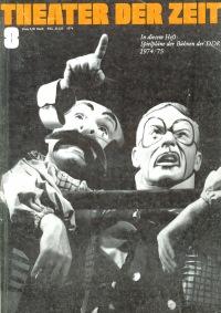Theater der Zeit Heft 08/1974