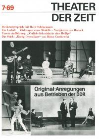 Theater der Zeit Heft 07/1969