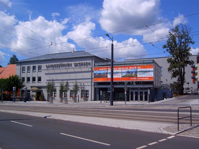 Landesbühnen Sachsen, Stammhaus in Radebeul
Home of the Landesbühnen Sachsen (Saxony’s traveling repertory theater)