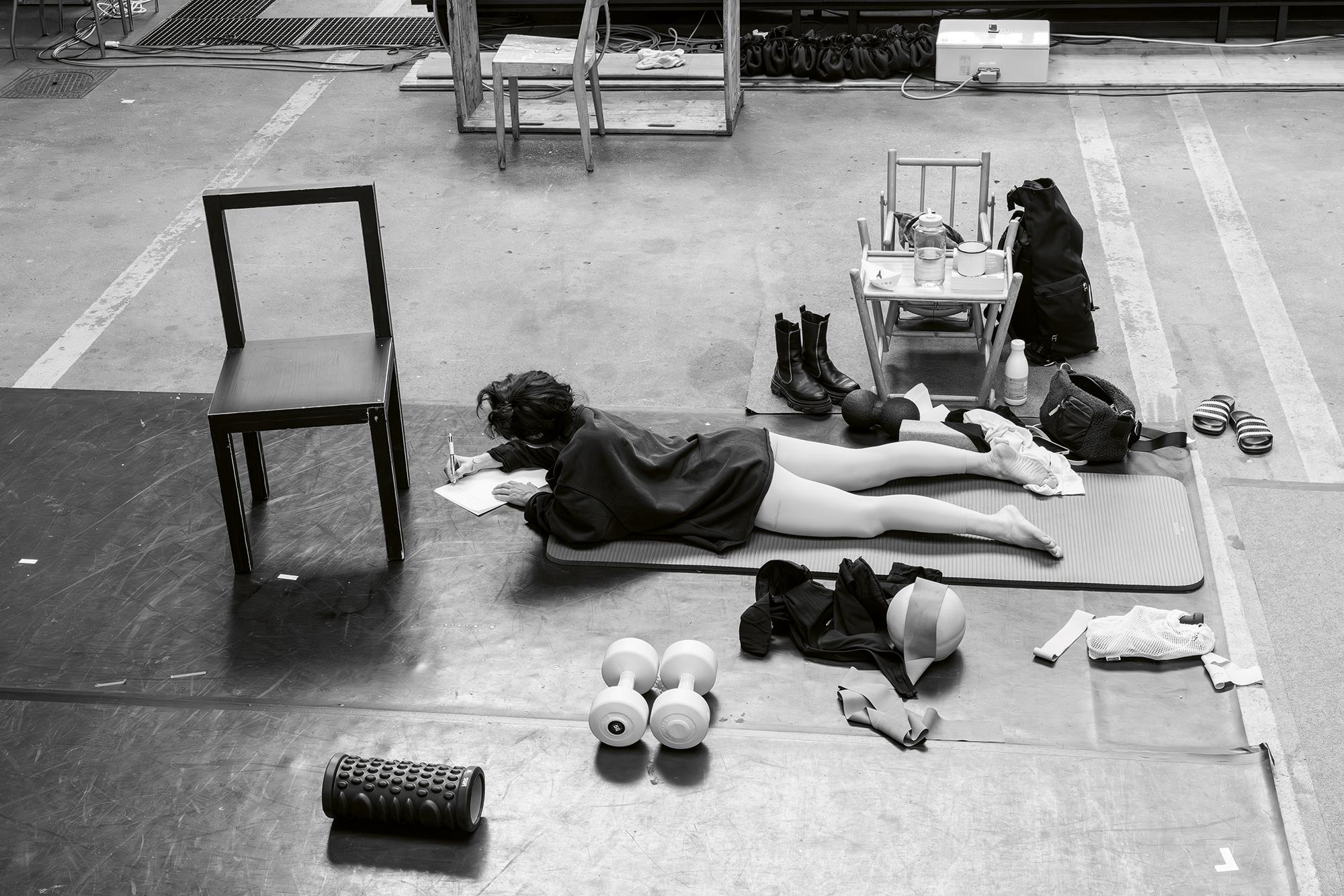 Martin Zimmermann, Probe ≪ Louise ≫, Winterthur, 2024