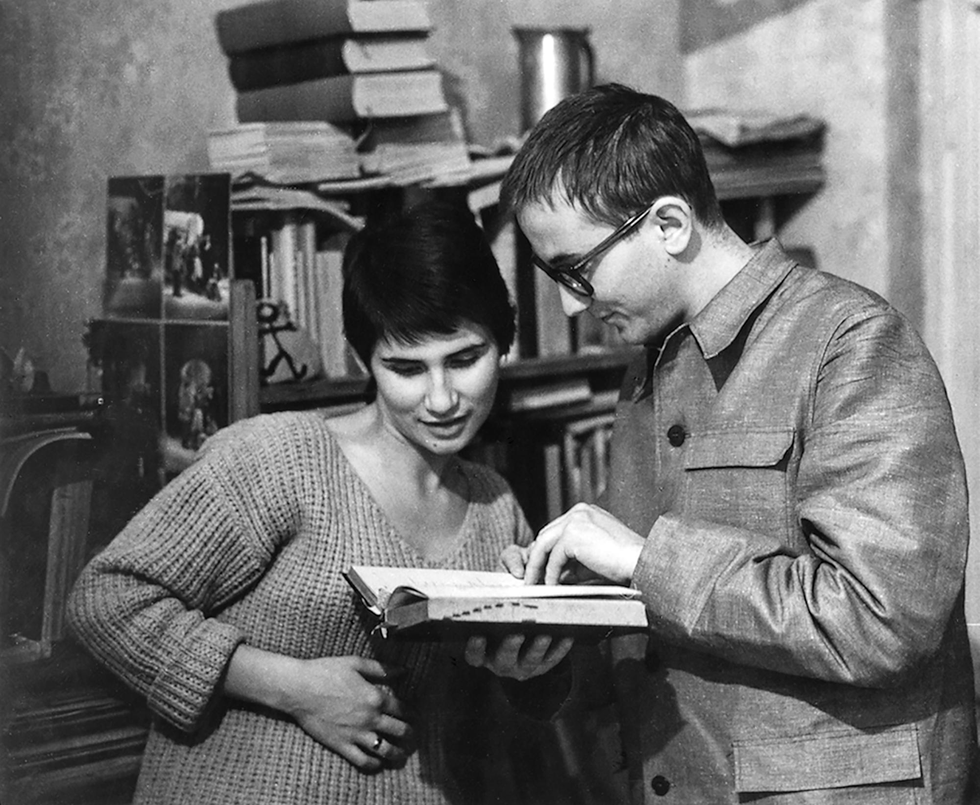Christa und B. K. Tragelehn, Herbst 1960. Foto: Christian Kraushaar