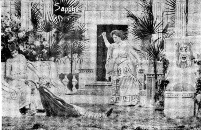 Film als photographiertes Theater: „Sappho“, einer der ersten Spielfilme
