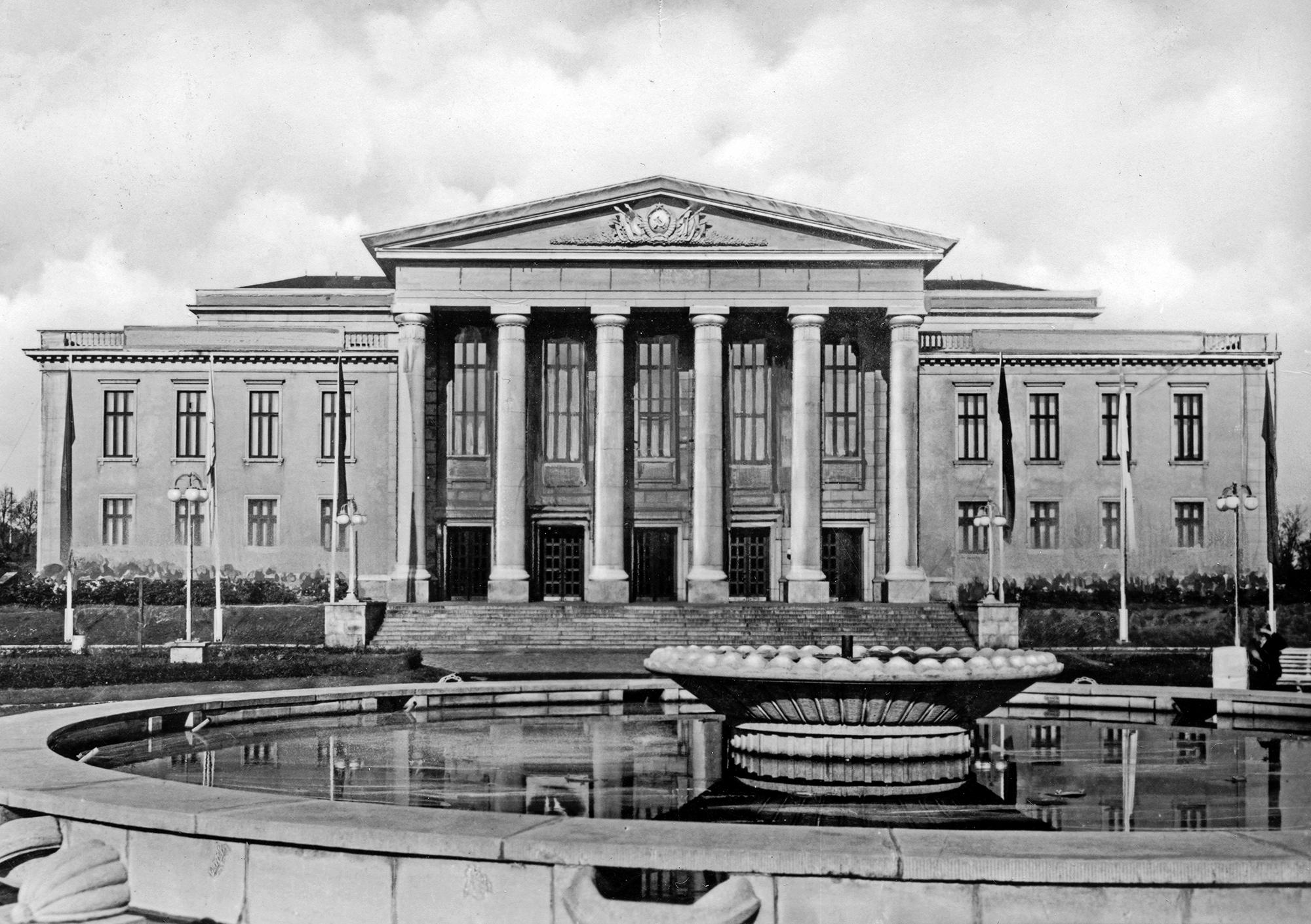 Kulturpalast Rabenstein, Chemnitz, Architekten Kurt Ritter, Adam Bugner, Joachim Rackwitz, 1950