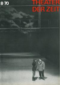 Theater der Zeit Heft 08/1970