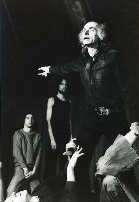 Julian Beck, „Antigone“, 1980, Napoli. Foto Fabio Donato