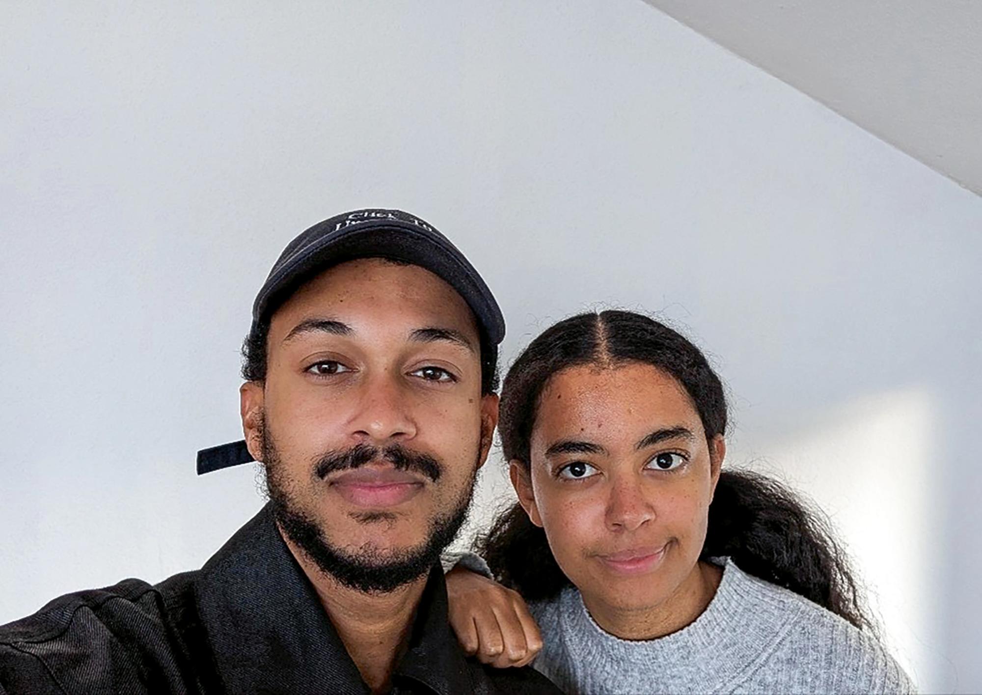 Die Geschwister Abena und Benjamin Freund