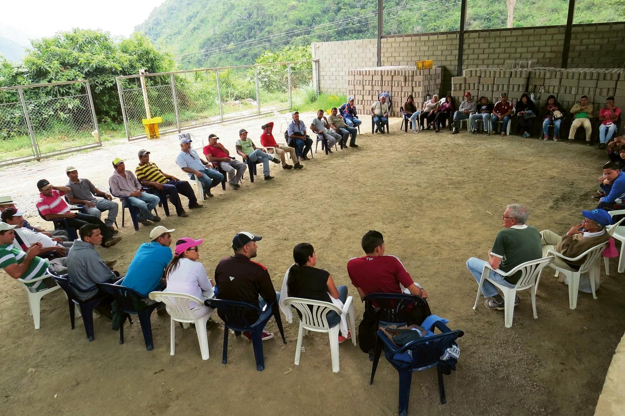 Cecosesola, Treffen zur gegenseitigen Unterstützung in der Landwirtschaft, 2022.