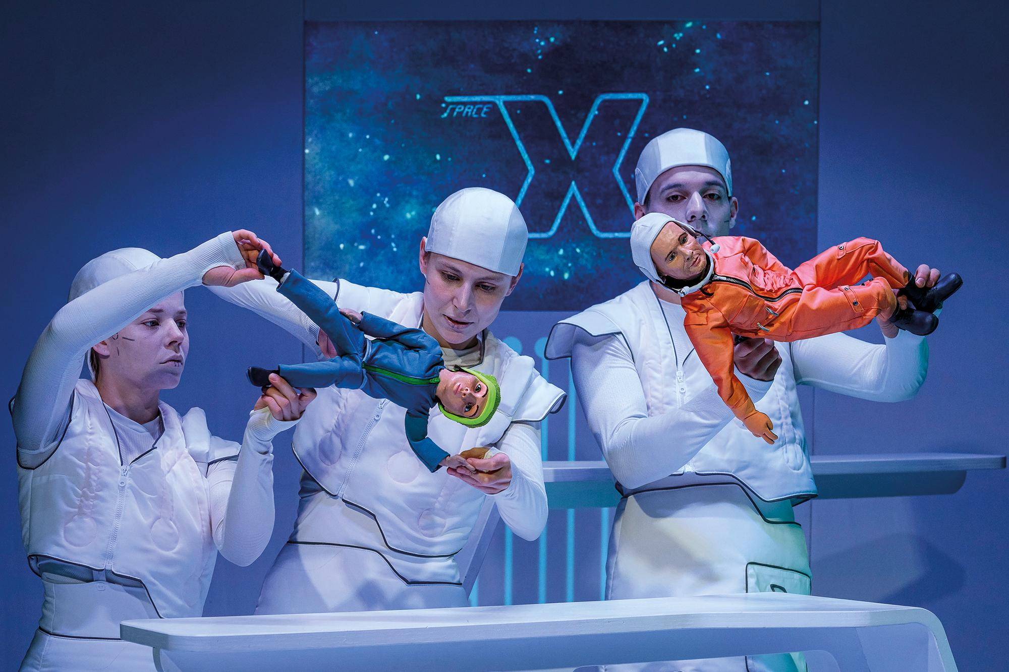 Figurentheater Chemnitz, Juri – die erste Reise oder 108 Minuten Zukunft.