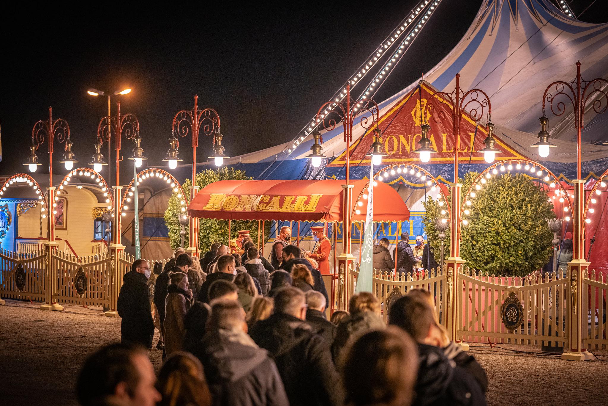 Der Circus Roncalli in Köln.