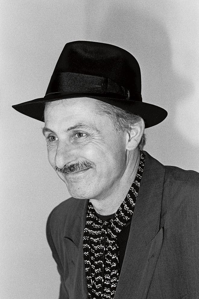 Herbert Achternbusch. Foto Peter Peitsch