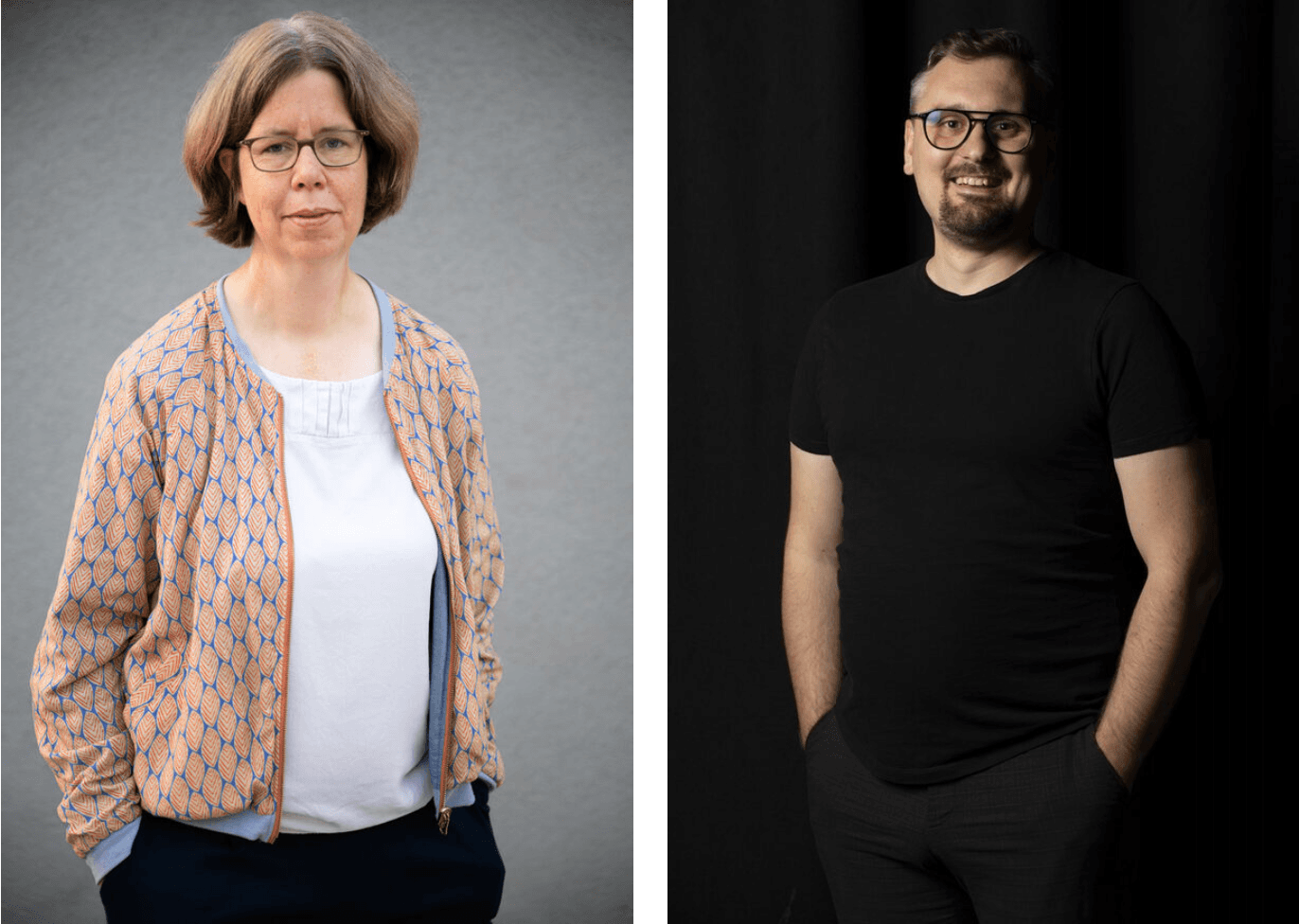 Ulrike Lessmann und Mihkel Seeder