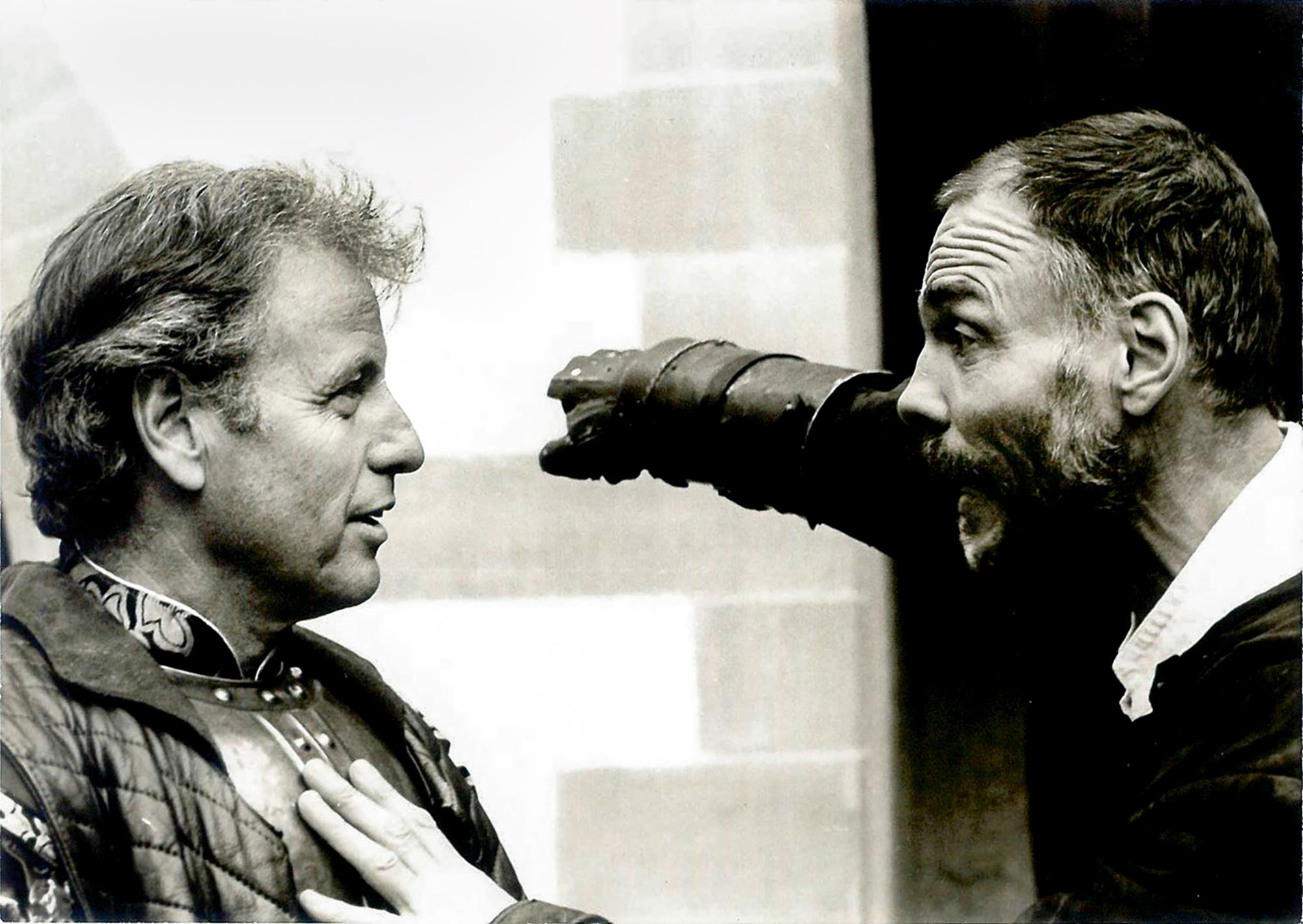 1991: „Götz von Berlichingen“ Gerhard Lippert (Weislingen), Hans-Peter Hallwachs (Götz)