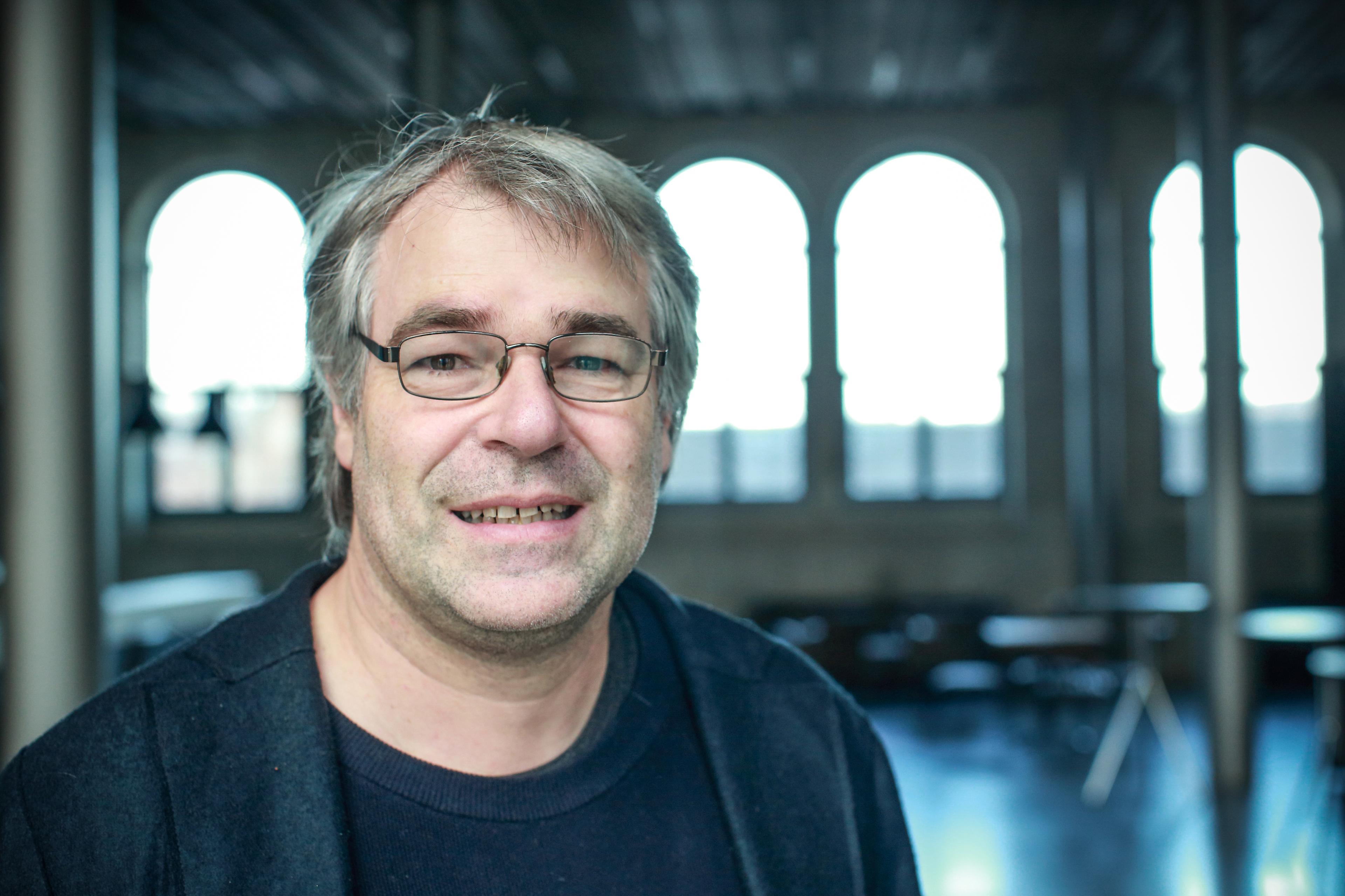 Tonio Kleinknecht, Intendant am Theater Aalen, im Kulturbahnhof