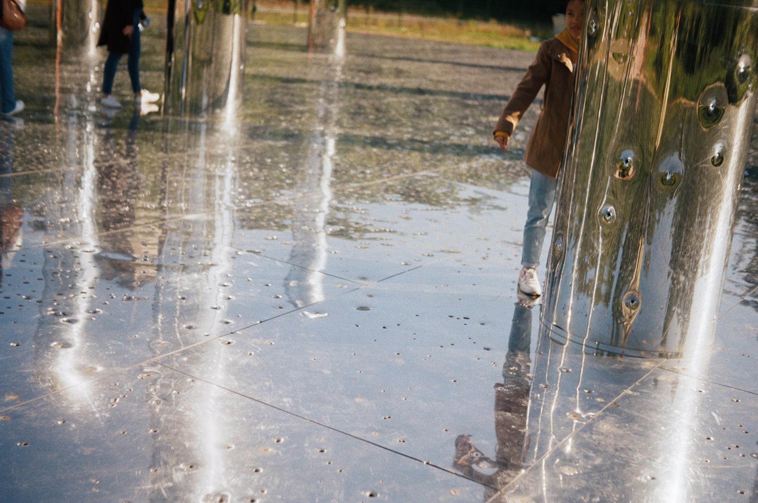 Das „Spiegelfeld“ in Babyn Jar.