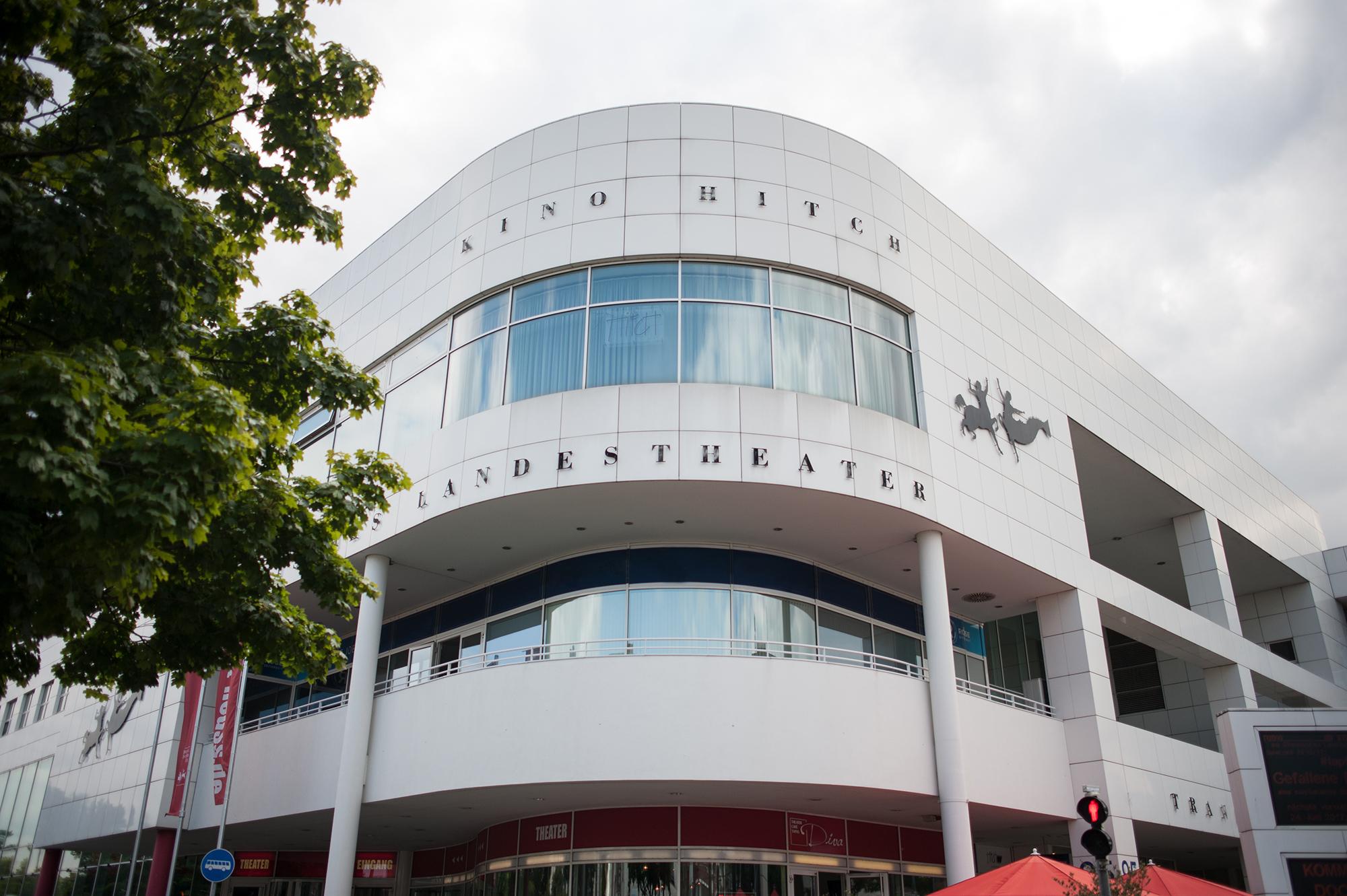 Blick auf das Rheinische Landestheater an der Oberstraße, 2018