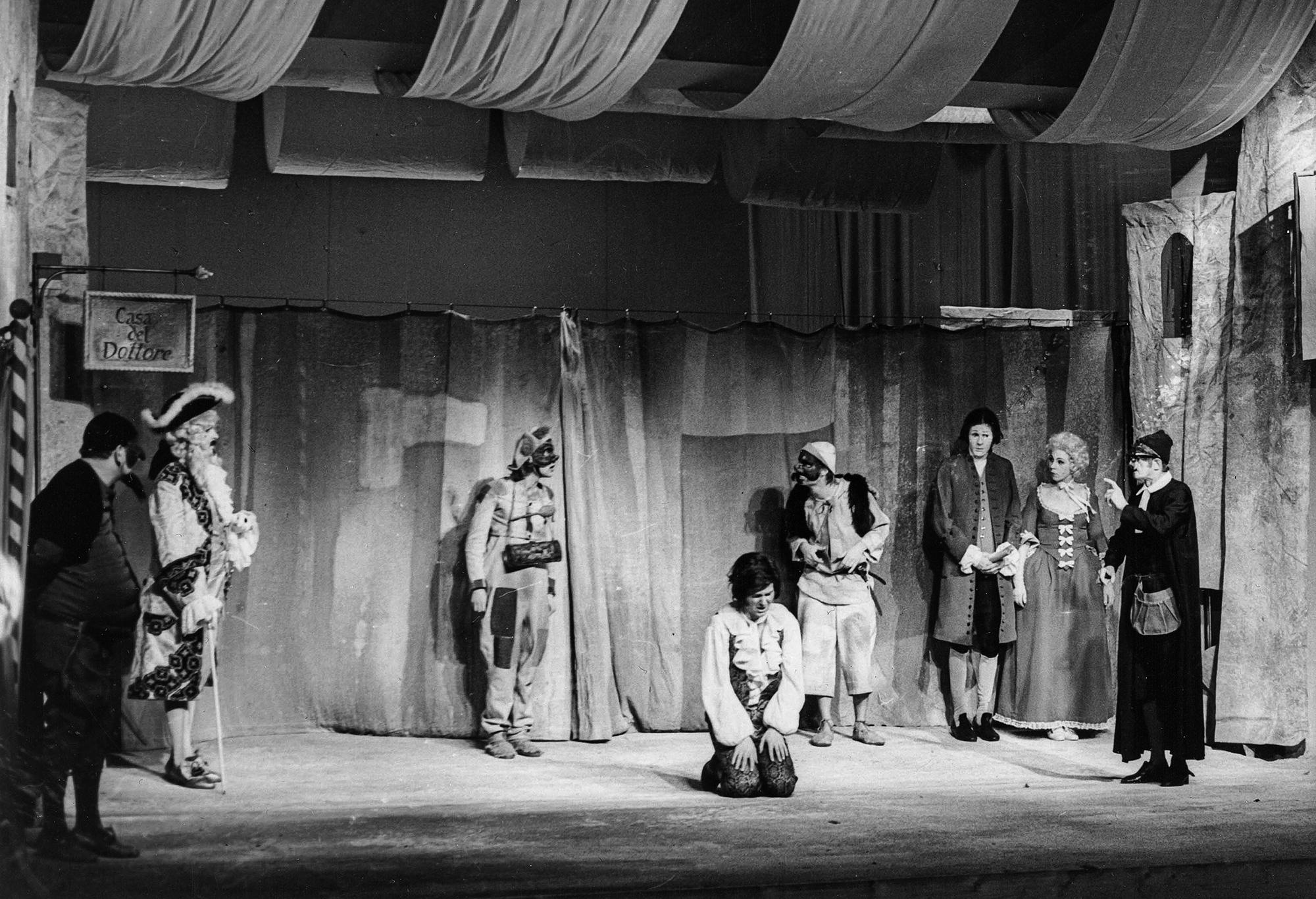 Das Lügenmaul (1973) im Saal des Theaters am Karl-Marx-Platz