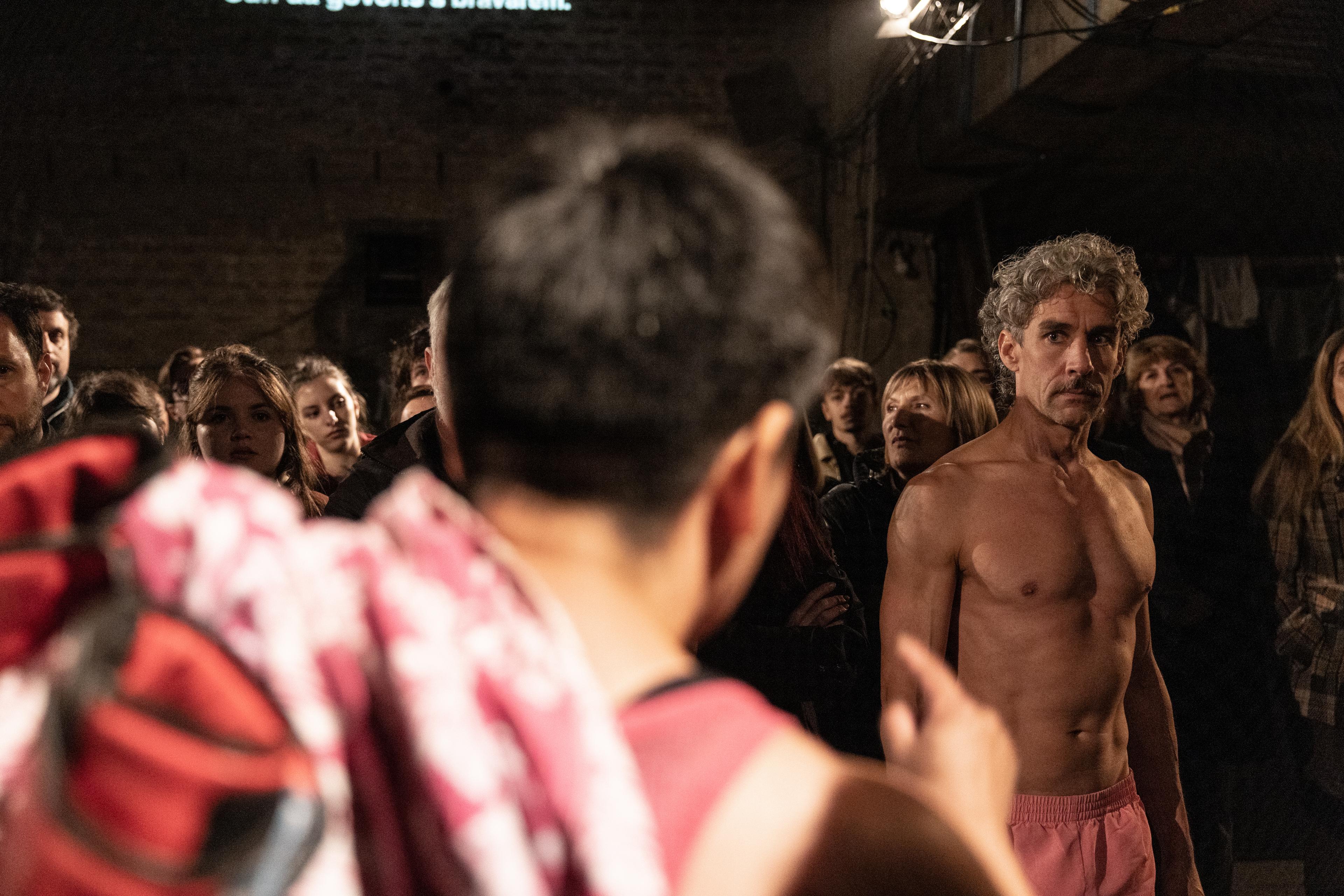 Die site-specific-Performance „Palmasola“ in der Regie von Christoph Frick auf dem BITEF-Festival in Serbien. 