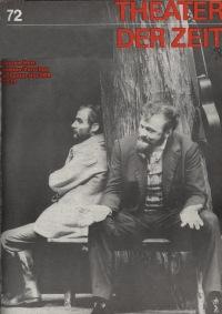 Theater der Zeit Heft 09/1972