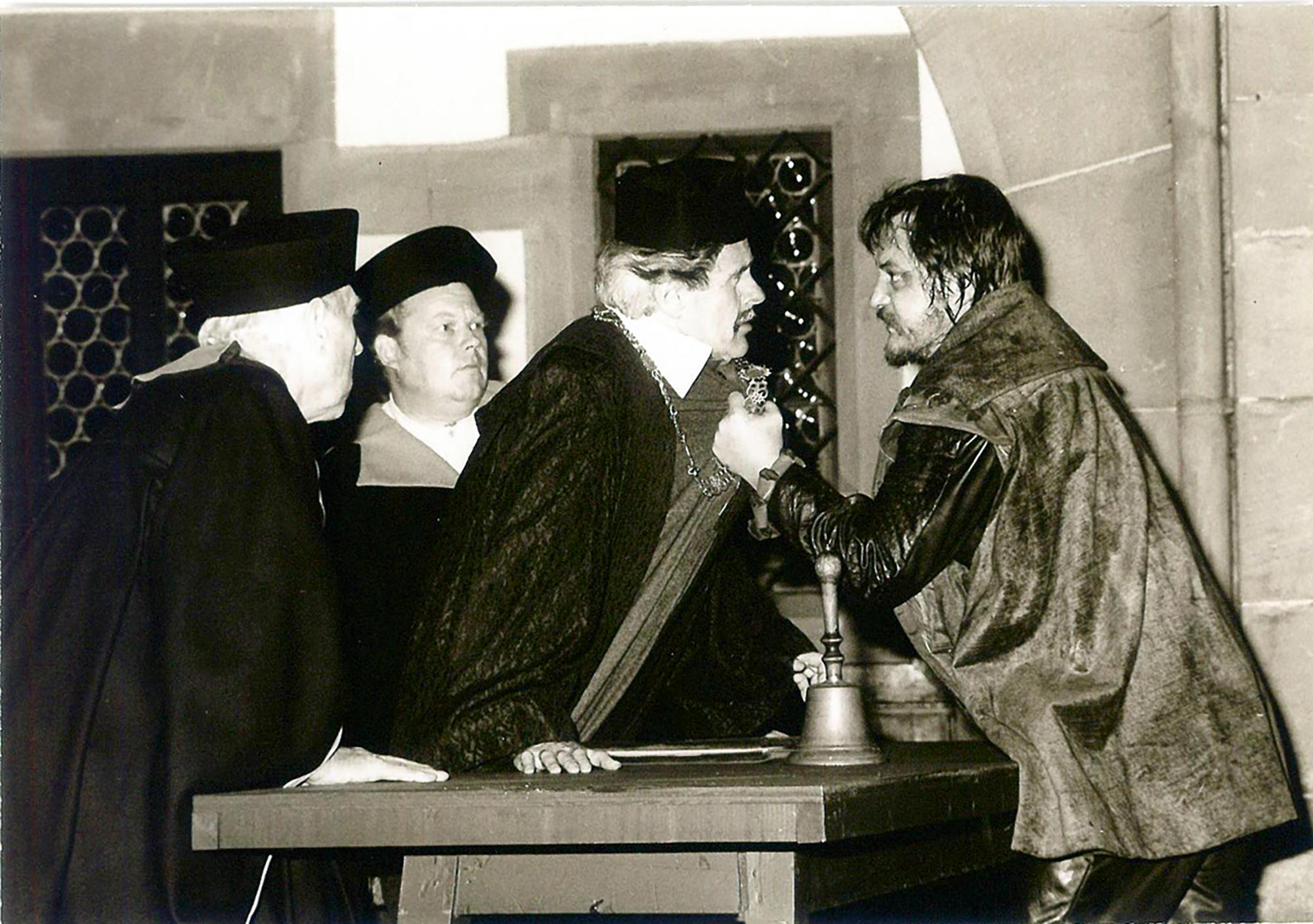 1978: „Götz von Berlichingen“ Ingold Wildenauer (Götz ), Adolf Spalinger (Ratsherr)