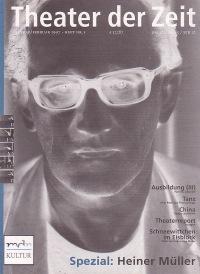 Theater der Zeit Heft 01/1997