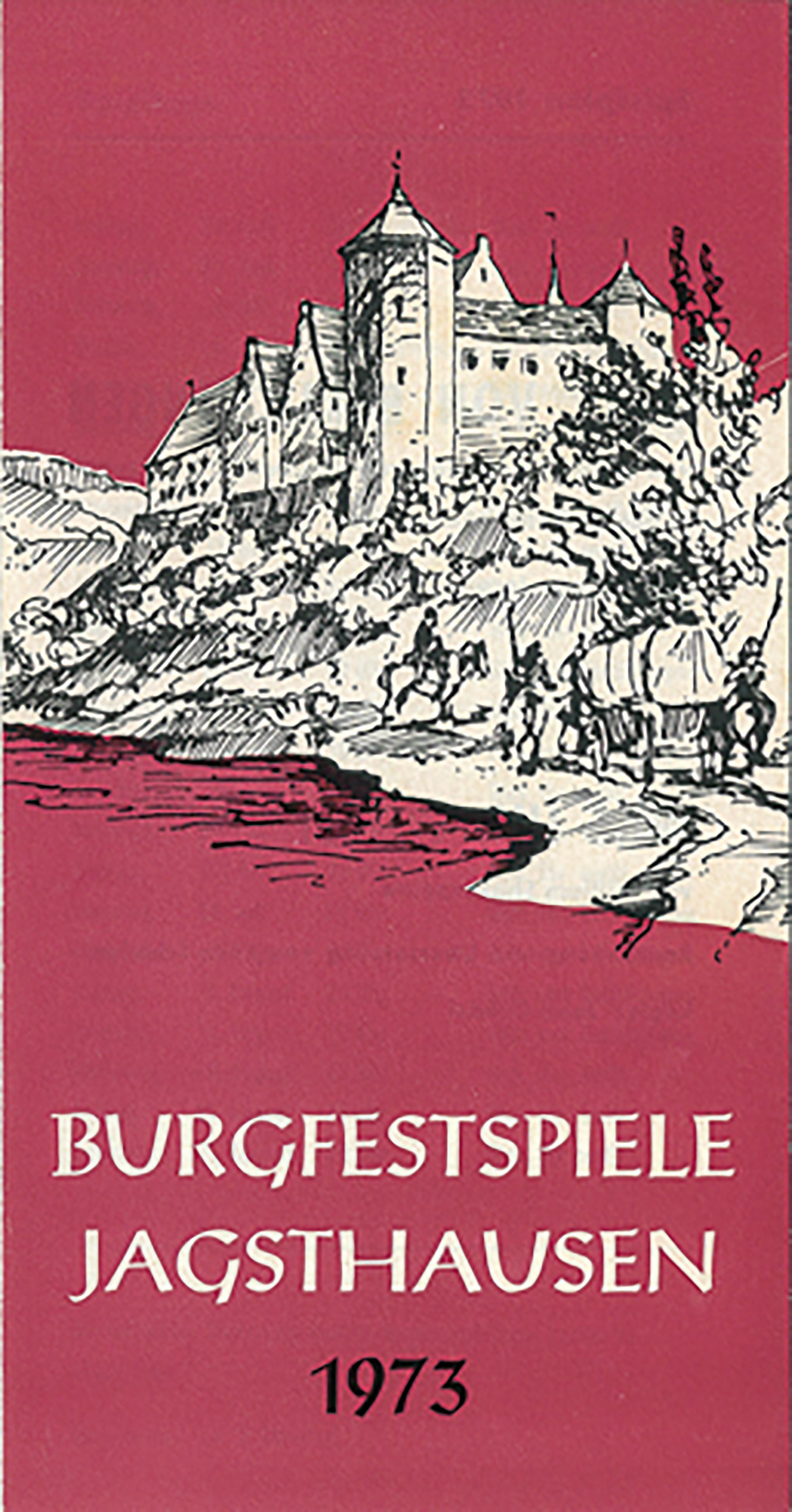1973: Burgfestspiele. Spielplan