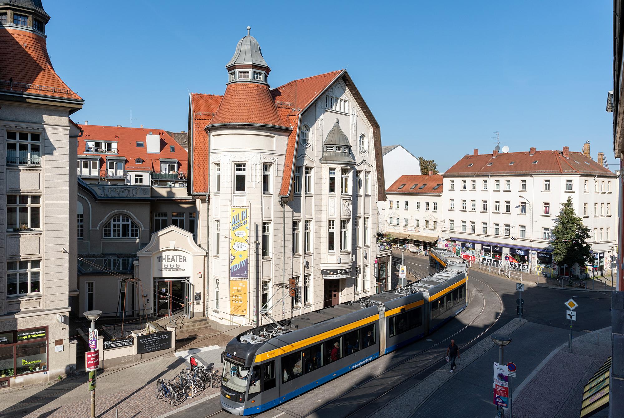 Das Theater der Jungen Welt in Leipzig. Foto Tom Schulze