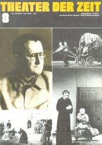 Theater der Zeit Heft 08/1976