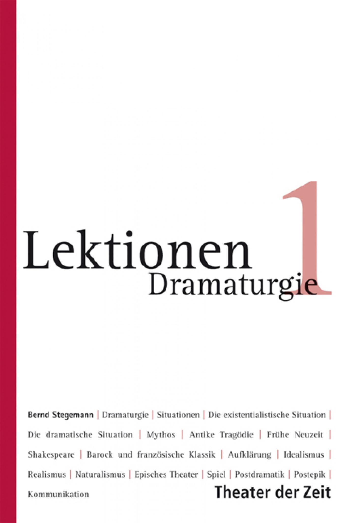 Lektionen 1 "Dramaturgie"