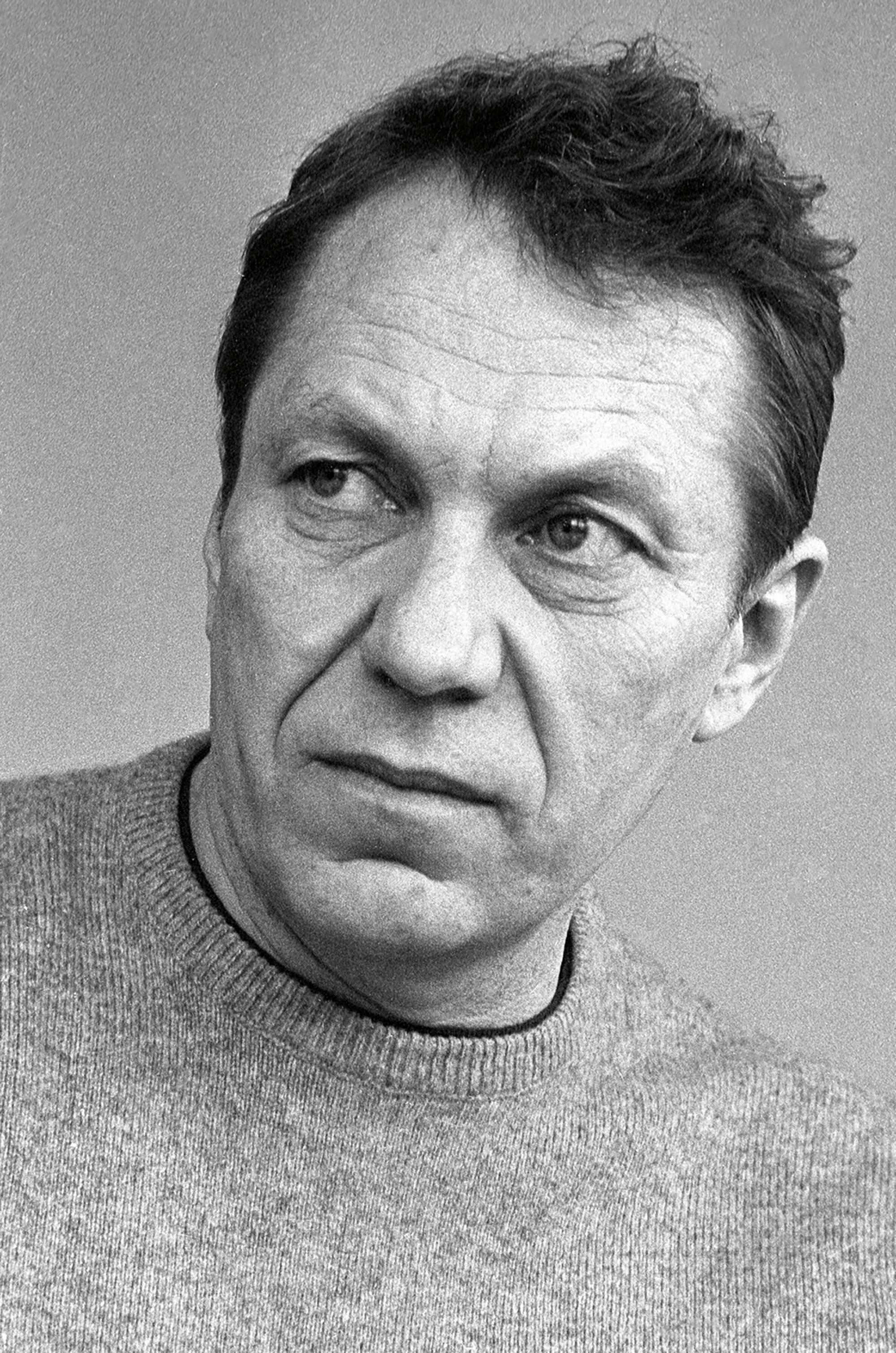 Der Theaterregisseur Adolf Dresen 1981 in Frankfurt am Main