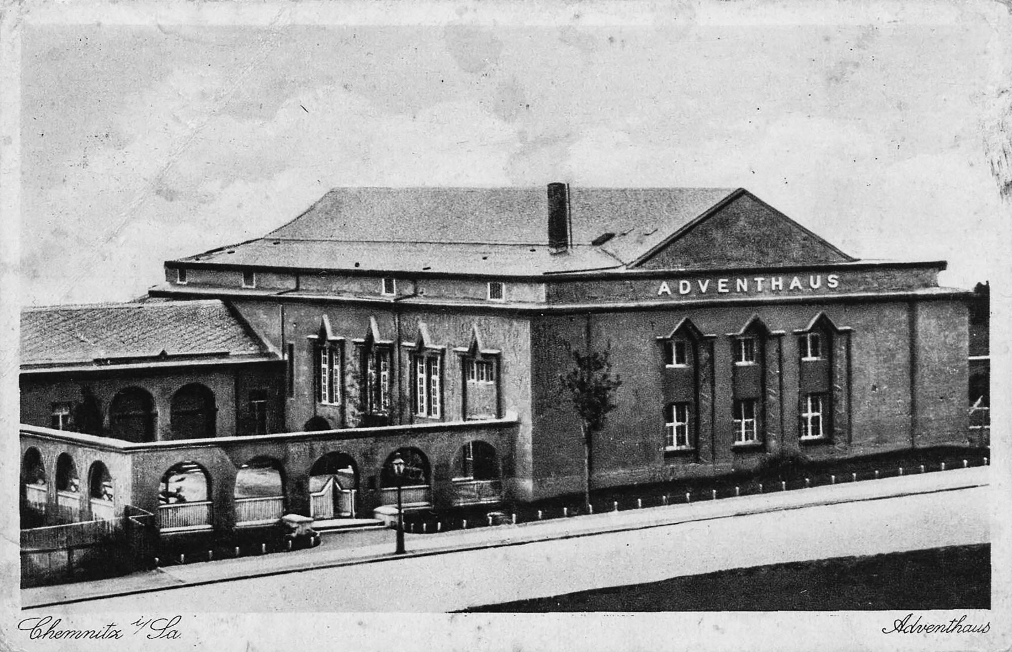 Adventhaus Chemnitz, Hans-Sachs-Straße 9, Postkarte