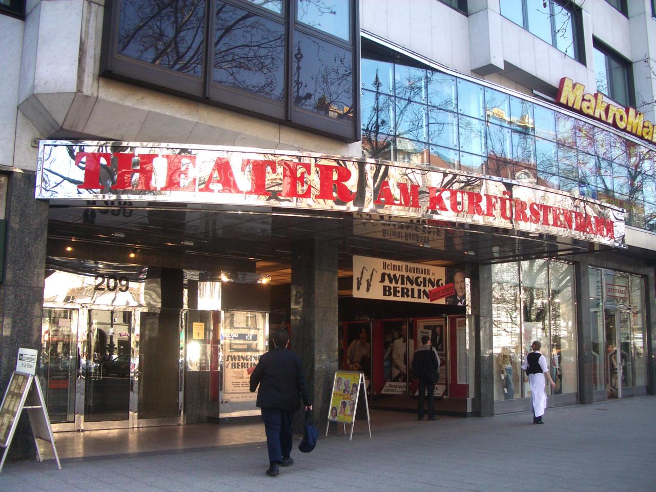 Berlin, Germany: Theater am Kurfürstendamm Berlin-Charlottenburg, Kurfürstendamm 208-209 Originally built 1904-1905