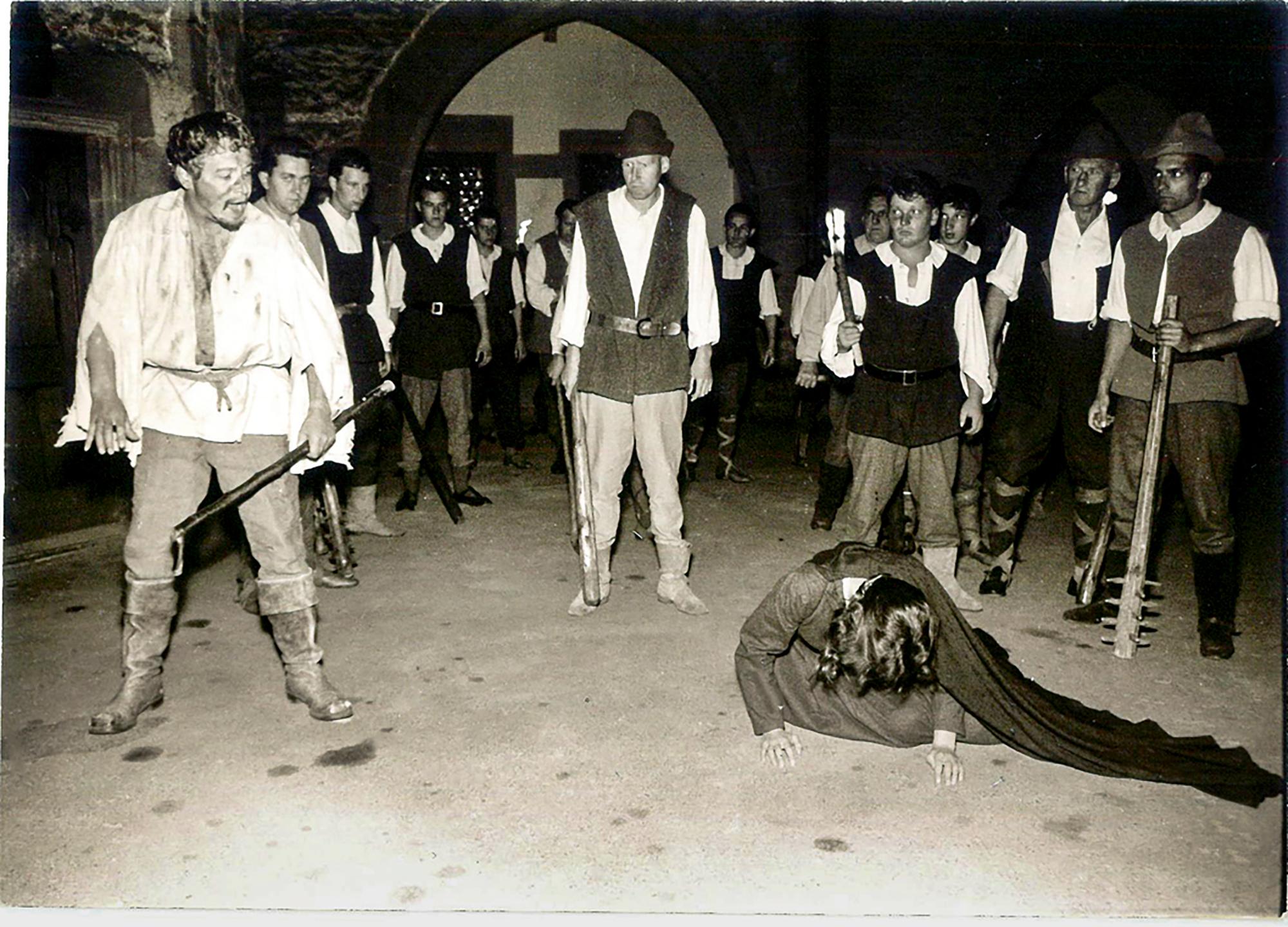1965: „Götz von Berlichingen“ Herbert Adler (Metzler), Gretel Bircks (Helfensteinerin)