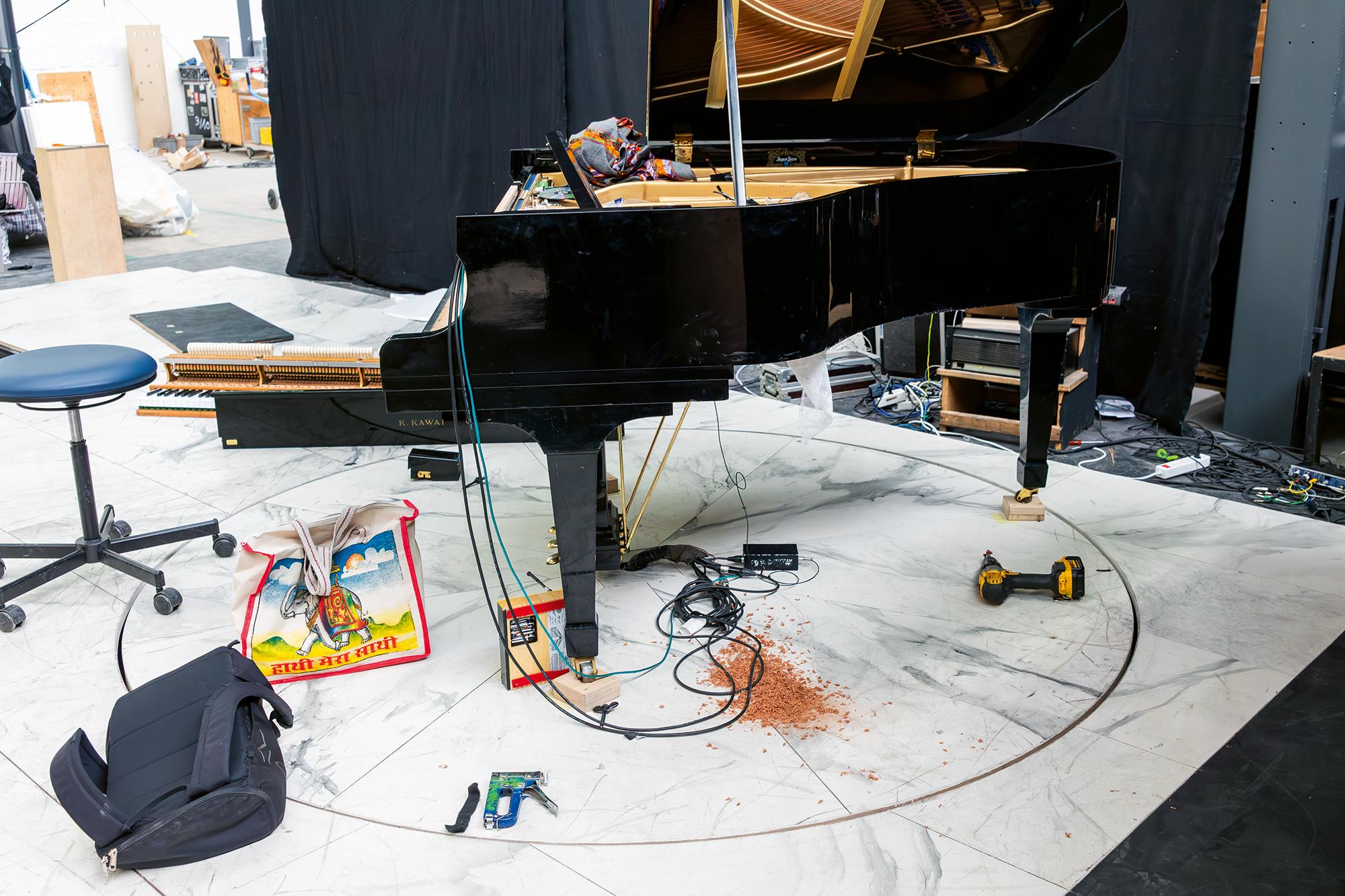 Martin Zimmermann, Probe ≪ Eins Zwei Drei ≫, Zurich, 2018
