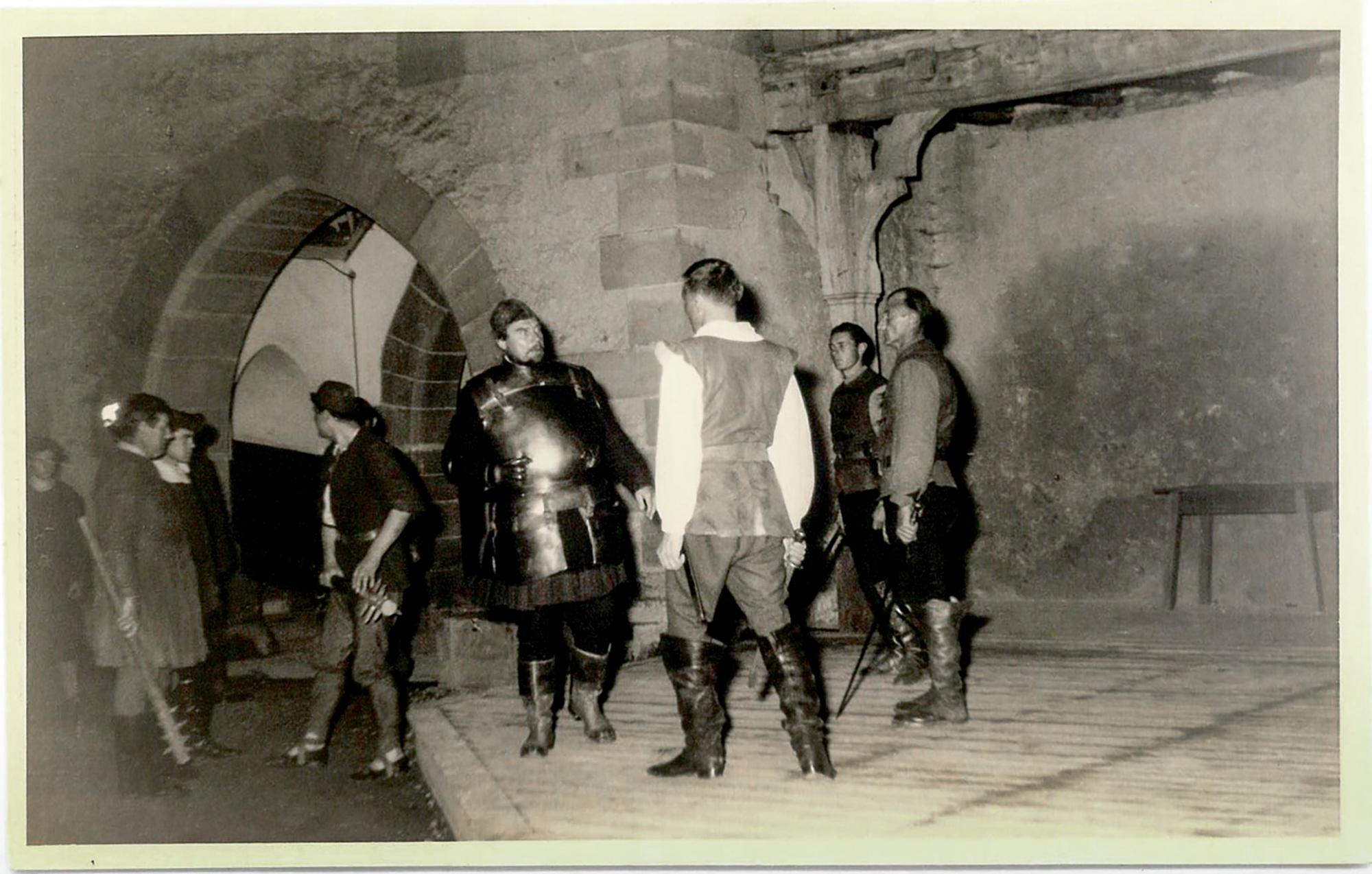 1956: „Götz von Berlichingen“ Kurt Meng (Link), Ricklef Müller (Lerse), Alfred Mendler (Götz)