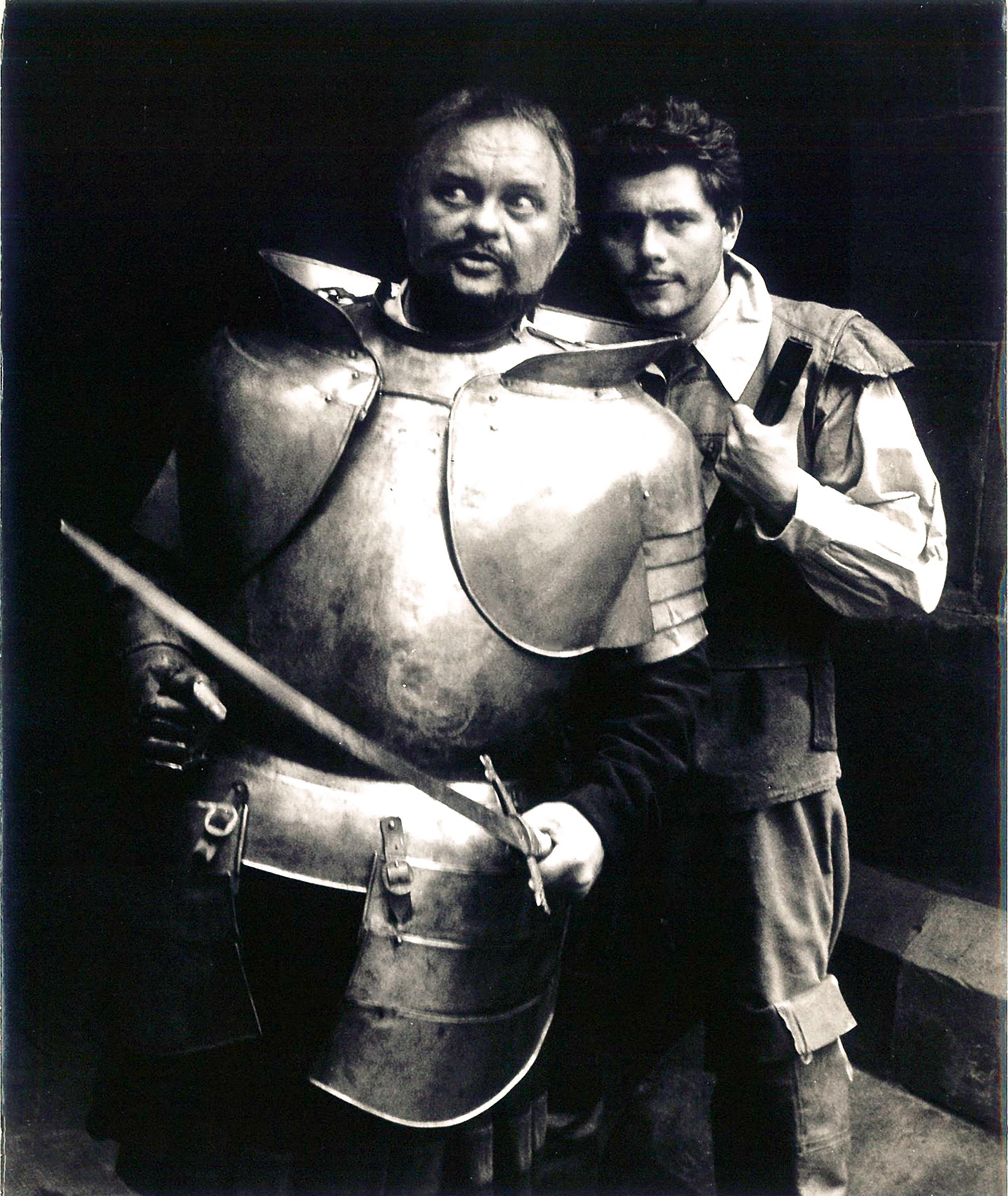1959/60: „Götz von Berlichingen“ Alfred Schieske (Götz), Kai Möller (Lerse)