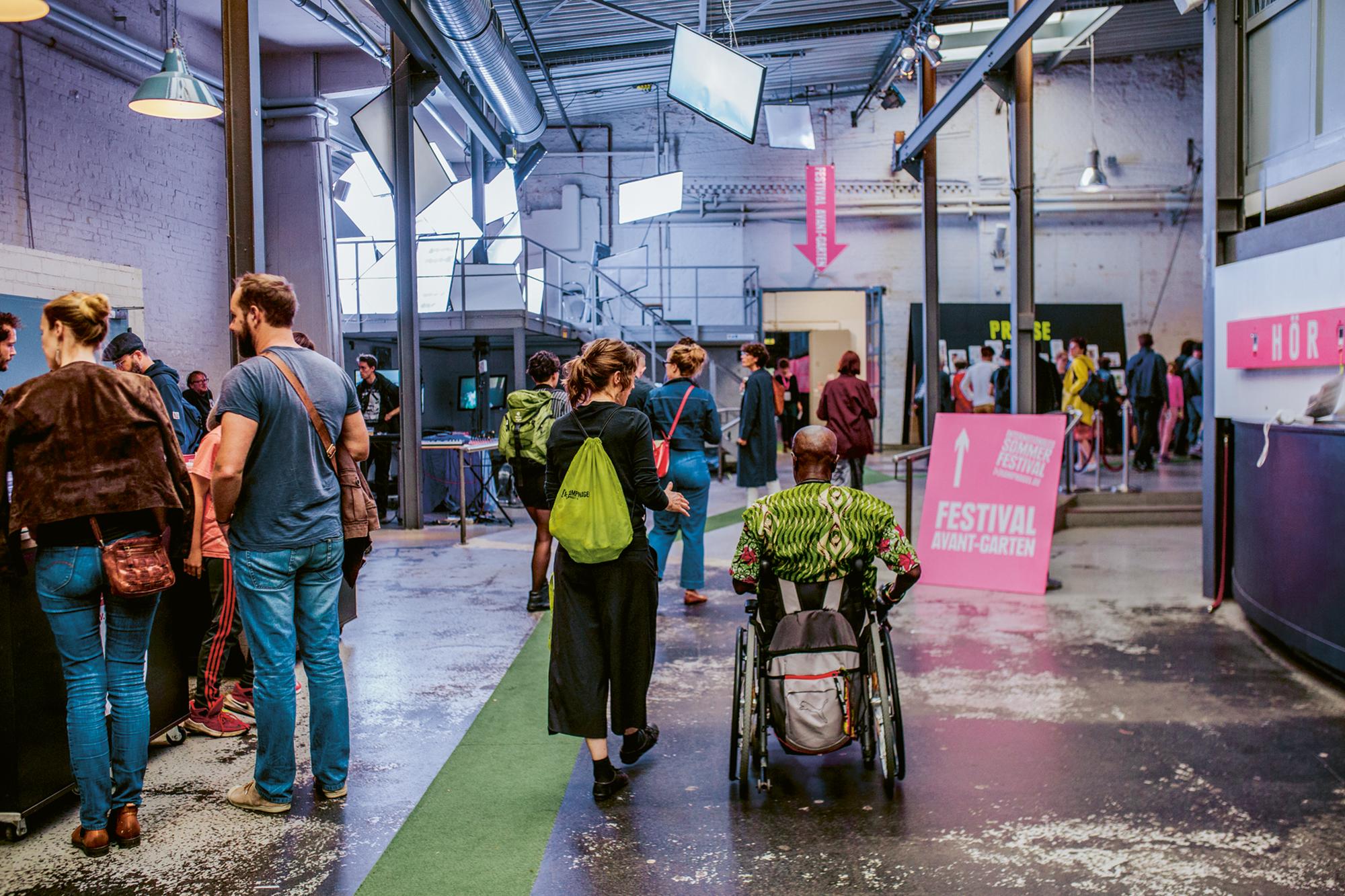 Kampnagels Zentralfoyer