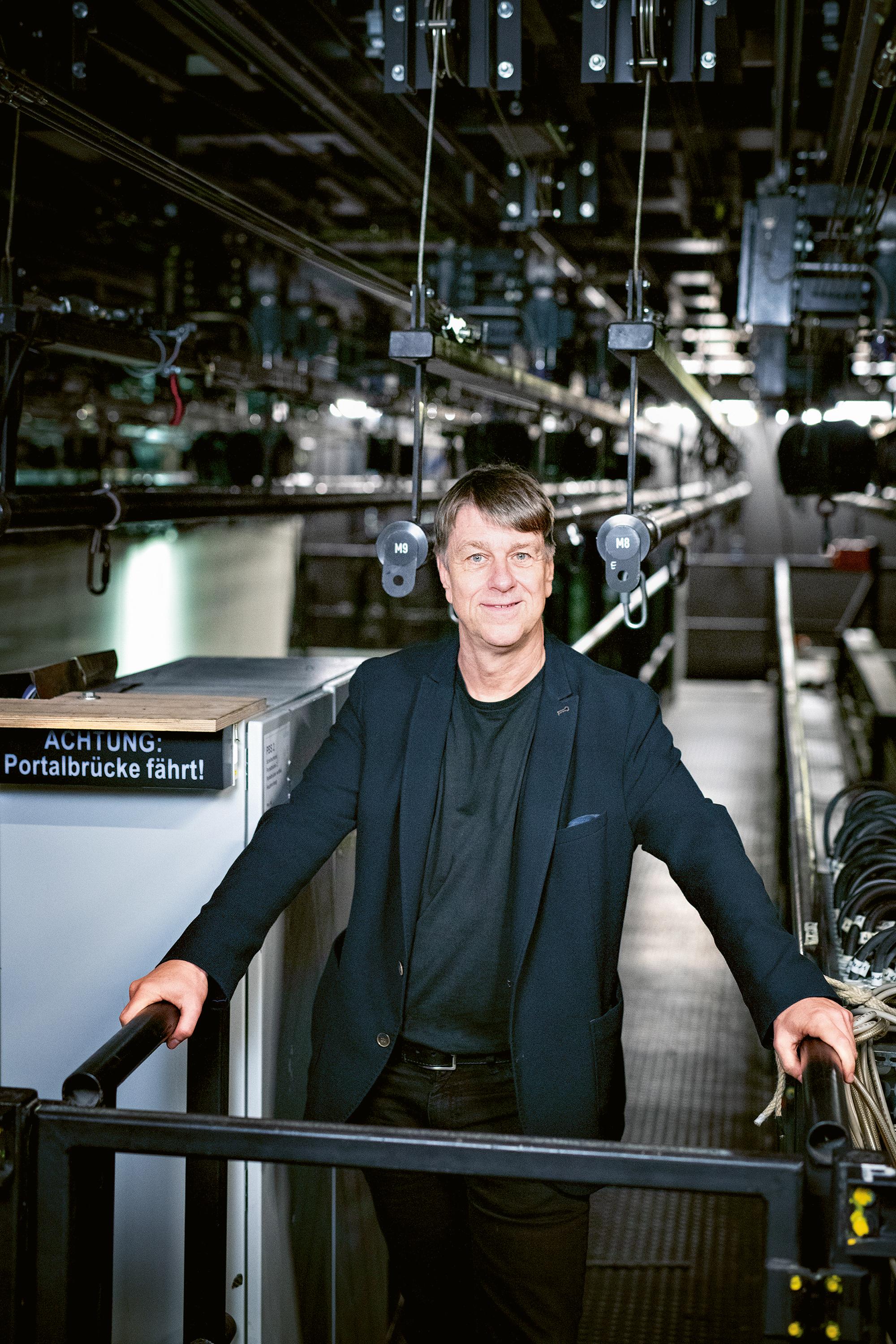 Holger Schultze im Schnürboden