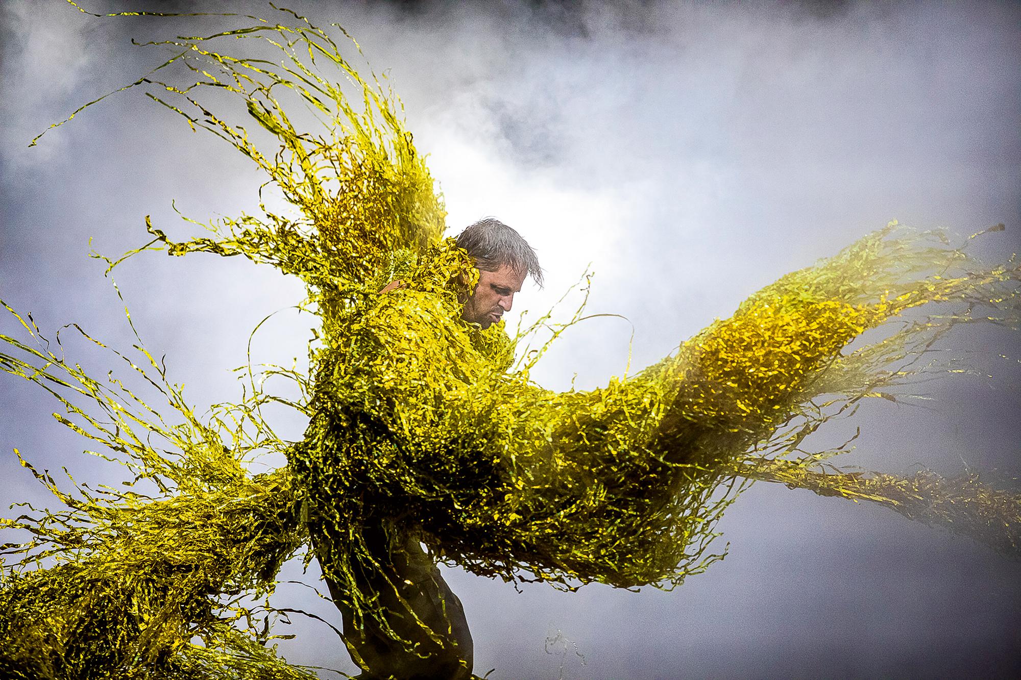 Phillipp Hochmair in „Jedermann Reloaded“, Burgtheater Wien, 2023