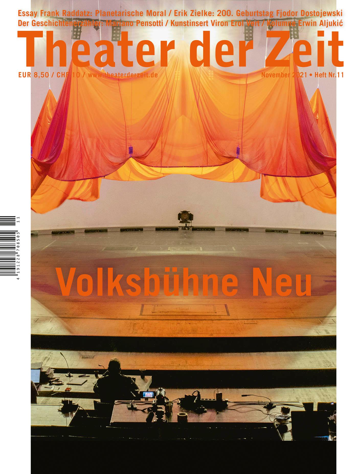 Theater der Zeit Heft 11/2021