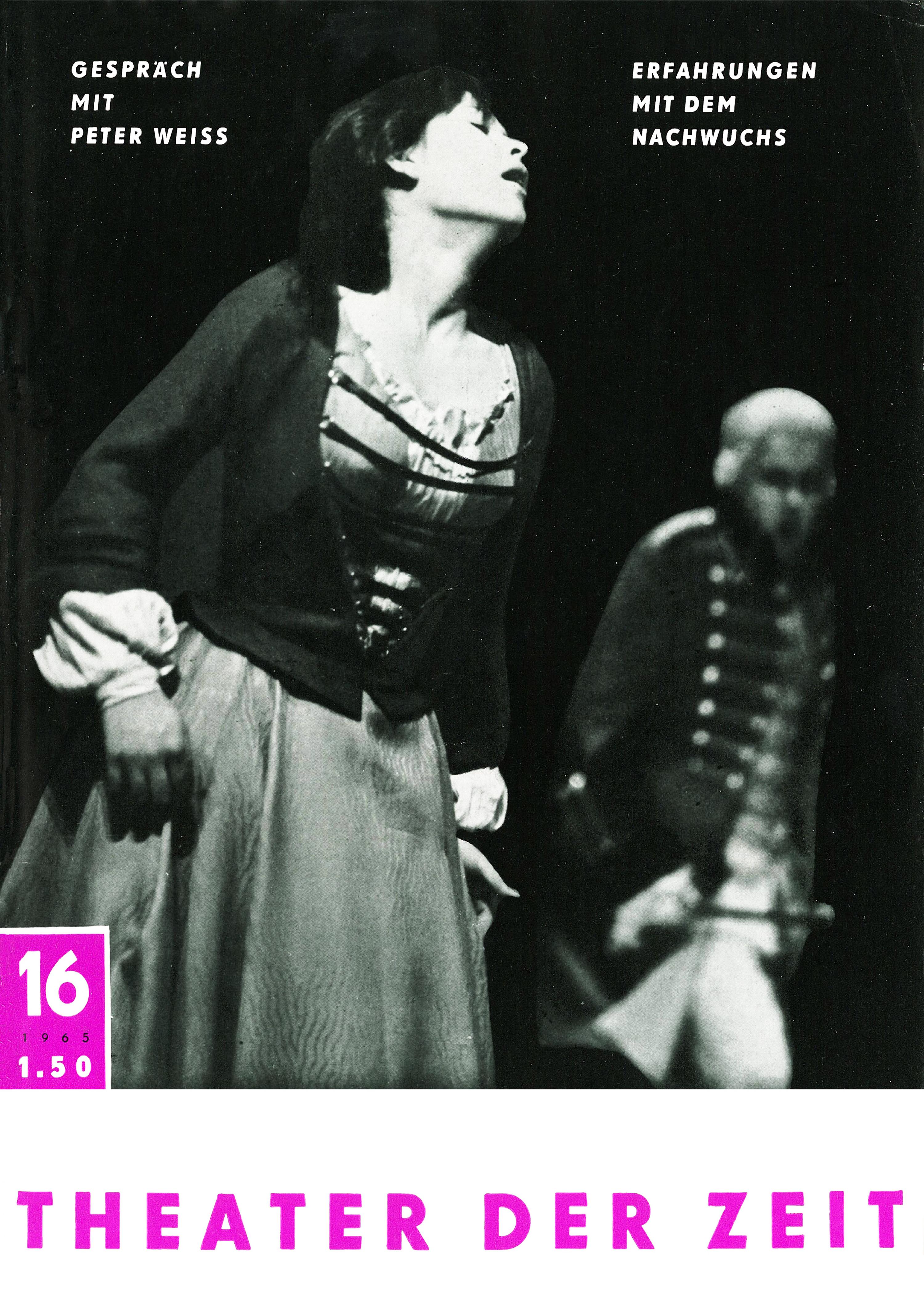 Theater der Zeit Heft 16/1965