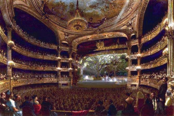 August Lauré: Théâtre de L’Académie royale de musique (Salle Le Peletier), 1864.