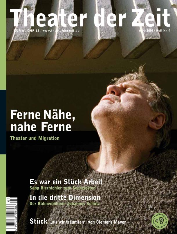 Theater der Zeit Heft 04/2008