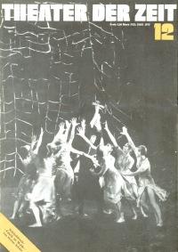 Theater der Zeit Heft 12/1975
