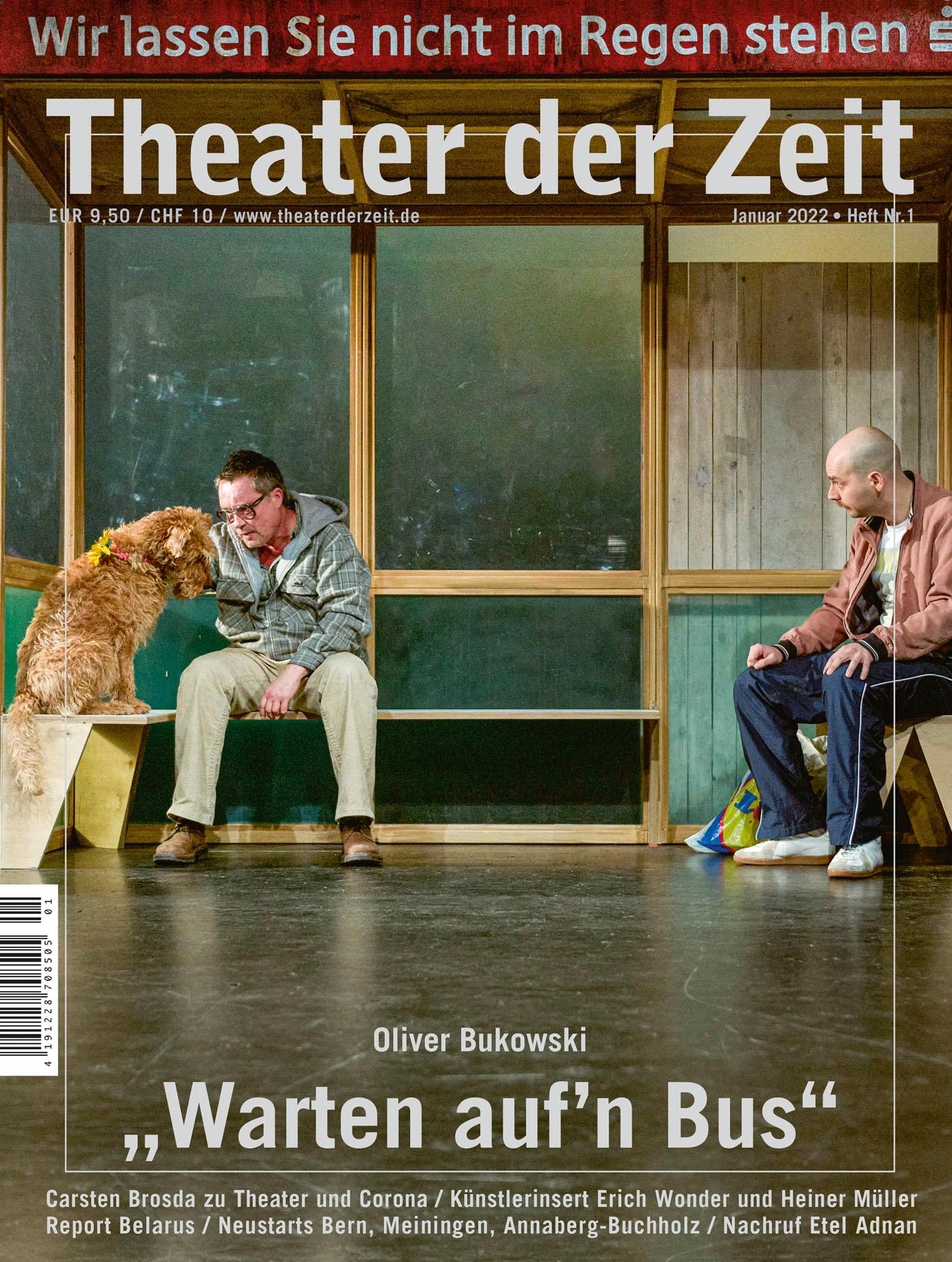 Theater der Zeit Heft 01/2022